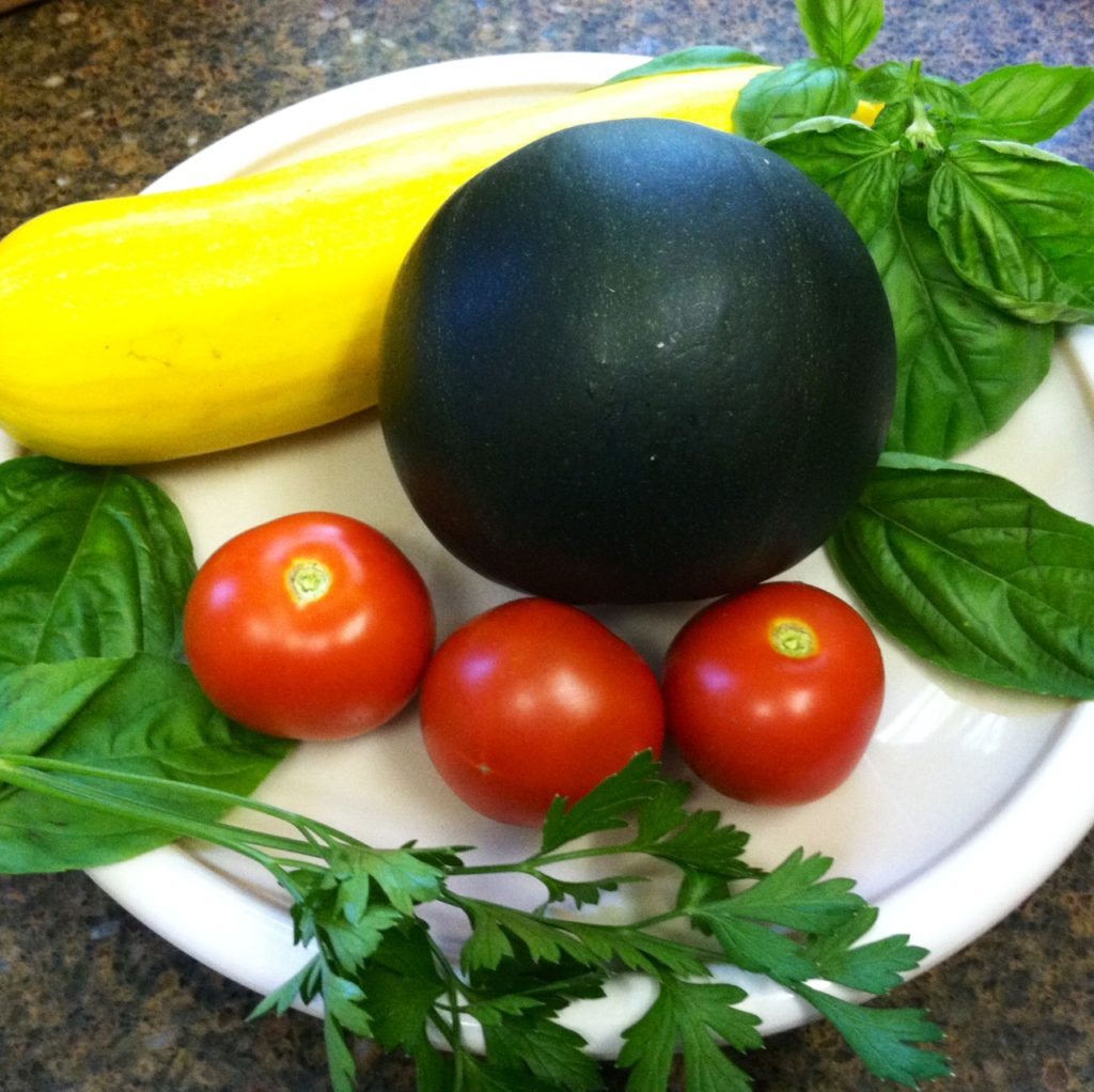 Picture Zucchini Golden and Tondo Scuro Round (my pic)